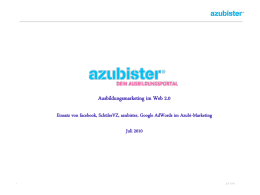 Azubi-Marketing in sozialen Netzwerken downloaden