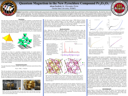 Quantum Magnetism in the New Pyrochlore Compound Pr2Zr2O7