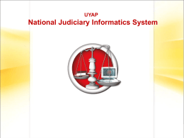 UYAP Informatics System