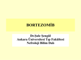 Bortezomib - Nefroloji Bilim Dalı