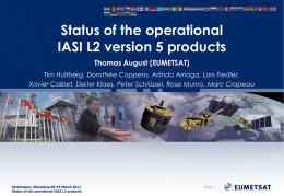 II. IASI L2 PPF version 5 Statistical retrievals