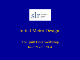 SLR_Metro_design