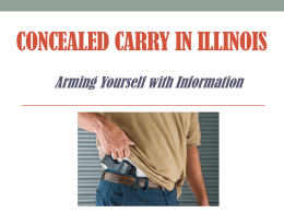 Concealed Carry in Illinois