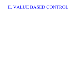 il value based control