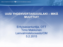 Timo Makkosen puhe (powerpoint)
