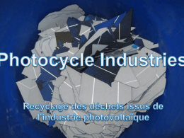 Photocycle Industrie