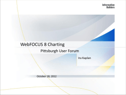 Summit 2012 WebFOCUS 8 Charting Lab