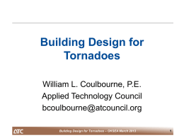Building Design for Tornadoes - Oklahoma Structural Engineer`s