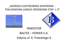 Baltex - propozycja współpracy (M.Wdowiak)