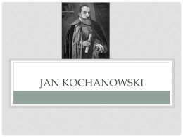 Prezentacja 8 Jan Kochanowski 2