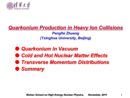 Quarkonium Production in Heavy Ion Collisions