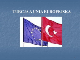 Turcja a Unia Europejska
