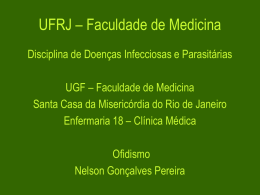 Ofidismo - Sociedade Médica de Cirurgia do Rio de Janeiro
