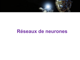 Réseaux de neurones