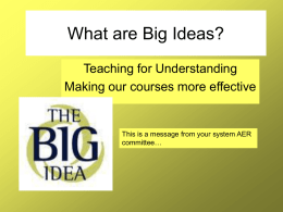 What-are-Big-Ideas