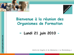 Formation - Agefos PME