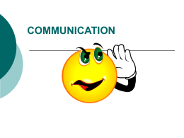 3 Basics of Communication and Team Working