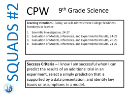9th Grade Science PPT
