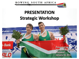 Rowing Presentation