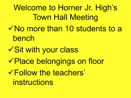 Horner Jr. High School
