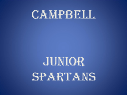 Coaches - Campbell Junior Spartan
