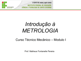 metrol - apresentação