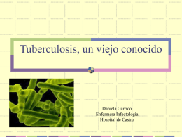 Cuidados de Enfermería en pacientes de TBC