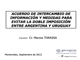 Dr. Marcos Torassa - Consejo Uruguayo para las Relaciones
