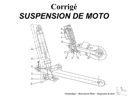 suspension de moto - PCSI