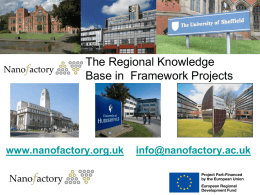 regional knowledge base in FP 2011-06