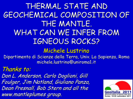 Lustrino2011 - Do plumes exist?