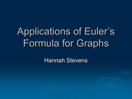 Applications of Euler`s Formula