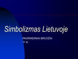 z9-Lietuvos SIMBOLIZMAS