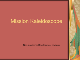 Mission Kaleidoscope
