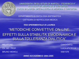 UNIVERSITA` DEGLI STUDI DI NAPOLI &ldquo;FEDERICO II