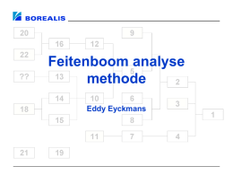 Feitenboom analyse