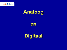 PowerPoint-plaatjes "Analoog en Digitaal" ()