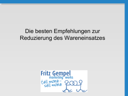 - Fritz Gempel marketing works