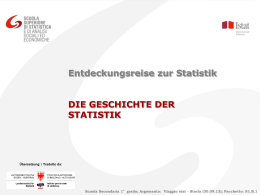 Die Geschichte der Statistik