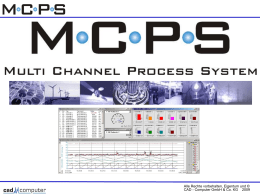 MCPS Einführung - CAD Computer GmbH & Co. KG