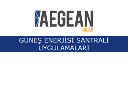 GES - Aegean Solar