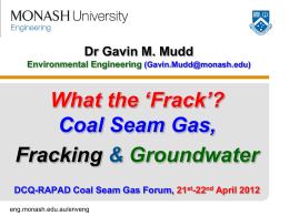 What is Coal Seam Gas