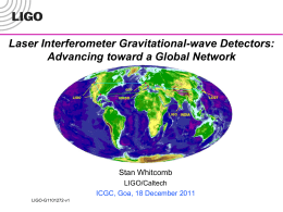 Searching for GW with LIGO