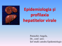 Caracteristica generală a hepatitelor virale cu mecanism parenteral