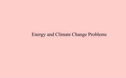 EnergyAndClimateChange - TuHS Physics Home Page 1.1