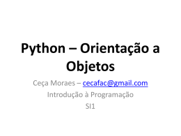 14 Python - Orientação a Objetos