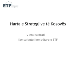 Mapping of Kosovo Strategies