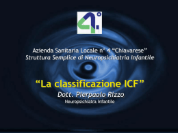Classificazione ICF
