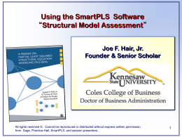 How to use SmartPLS software_Structural Model Assessment_3