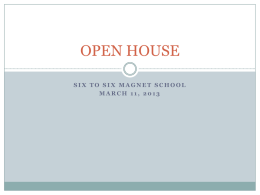 OPEN HOUSE - Cooperative Educational Services